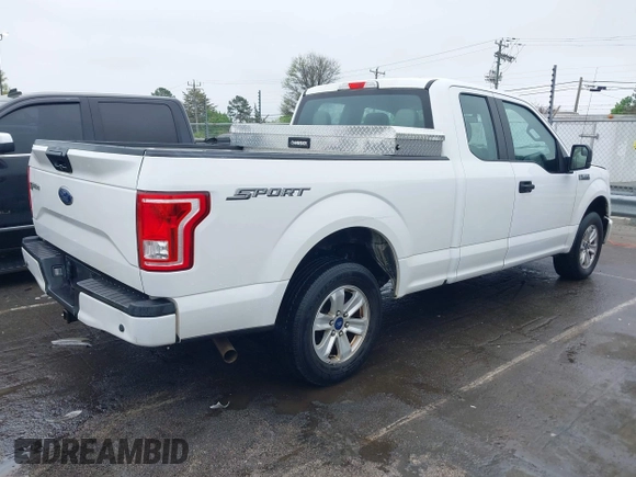 2017 Ford F-150 XL with VIN 1FTEX1C81HFC29045, listed as a IAAI auction lot 41930357 with 238,370 mi miles. Bid and sale history available at carsss.com. Image 4.