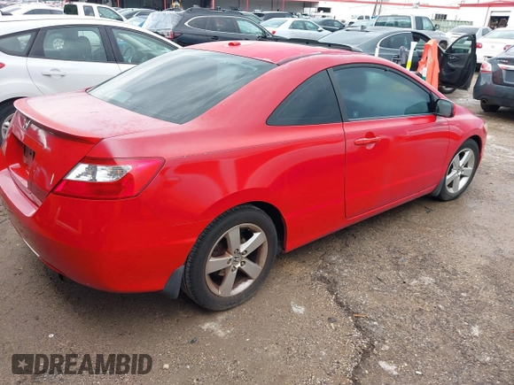2008 Honda Civic Cpe EX-L with VIN 2HGFG12978H543782, listed as a IAAI auction lot 42116673 with 70,690 mi miles. Bid and sale history available at carsss.com. Image 4.