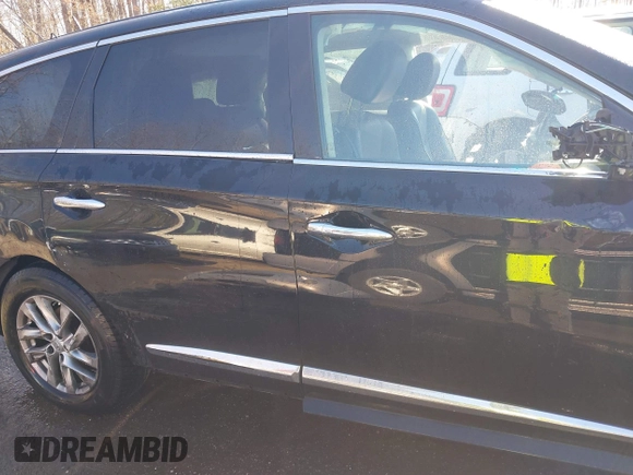2015 Infiniti QX60 with VIN 5N1AL0MM5FC500781, listed as a IAAI auction lot 41850668 with 104,811 mi miles. Bid and sale history available at carsss.com. Image 12.