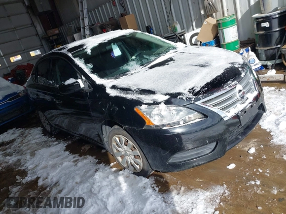 2014 Nissan Sentra SR with VIN 3N1AB7AP8EY292175, listed as a IAAI auction lot 41597534 with 143,030 mi miles and . Bid and sale history available at DreamBid. Image 1.