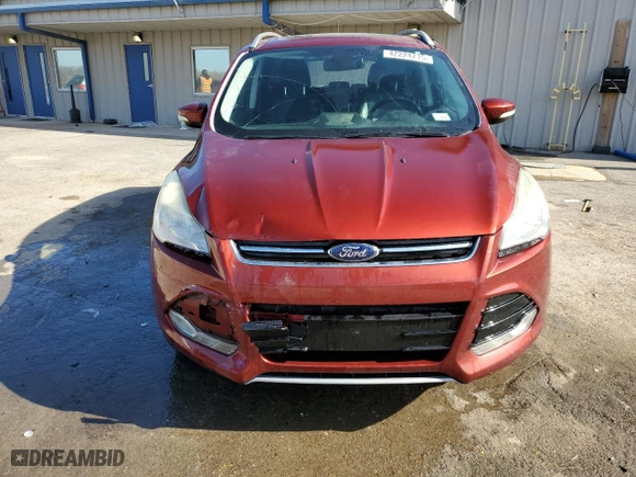 2014 Ford Escape Titanium with VIN 1FMCU9JX4EUC06273, listed as a Copart auction lot 42224215 with 160,257 mi miles and Salvage Title. Bid and sale history available at carsss.com. Image 5.