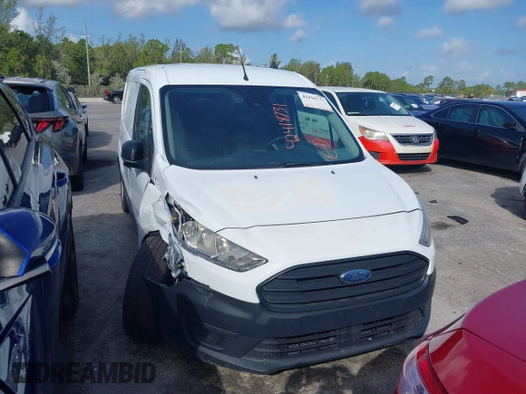 2020 Ford Transit Connect XL with VIN NM0LS7E27L1444837, listed as a IAAI auction lot 42418731 with 85,580 mi miles and . Bid and sale history available at DreamBid. Image 1.