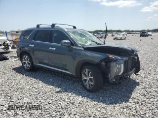 2022 Hyundai Palisade SEL z VIN KM8R3DHE2NU391329, wystawiony jako Copart lot #56842765 z przebiegiem 60 436 mil mil oraz Szkoda całkowita • Salvage title. Historia ofert i sprzedaży dostępna na DreamBid. Obrazek 4.