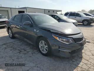 2016 Kia Optima LX with VIN KNAGT4L37G5107687, listed as a Copart auction lot 60239765 with 187,410 mi miles and Salvage title. Bid and sale history available at DreamBid. Image 4.