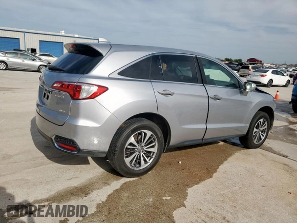 2018 Acura RDX Advance with VIN 5J8TB4H76JL006693, listed as a Copart auction lot 56321535 with 73,917 mi miles and Salvage title. Bid and sale history available at DreamBid. Image 3.