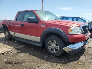 2007 Ford F-150 STX with VIN 1FTRX12W27FA38928, listed as a Copart auction lot 56470545 with 169,874 mi miles and Salvage title. Bid and sale history available at DreamBid. Image 4.