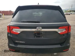 2018 Honda Odyssey EX with VIN 5FNRL6H50JB028983, listed as a Copart auction lot 51187405 with 111,779 mi miles and Clean title. Bid and sale history available at DreamBid. Image 6.