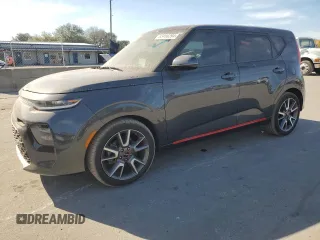 2022 Kia Soul Turbo with VIN KNDJ53AF2N7800856, listed as a Copart auction lot 83458294 with 18,567 mi miles and Non Repairable. Bid and sale history available at carsss.com. Image 1.