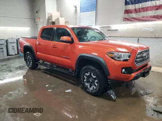 2017 Toyota Tacoma SR5 with VIN 3TMCZ5AN3HM073107, listed as a Copart auction lot 50104575 with 93,942 mi miles and Salvage Title. Bid and sale history available at carsss.com. Image 4.