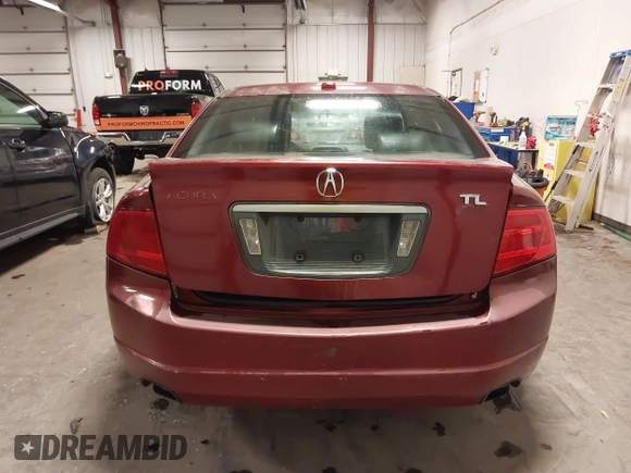 2004 Acura TL with VIN 19UUA66234A035420, listed as a IAAI auction lot 41737678 with 194,912 mi miles. Bid and sale history available at carsss.com. Image 17.