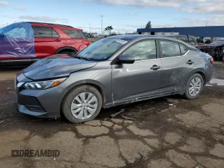 2023 Nissan Sentra S z VIN 3N1AB8BV8PY301530, wystawiony jako Copart lot #49204955 z przebiegiem 29 544 mil mil oraz Szkoda całkowita • Salvage title. Historia ofert i sprzedaży dostępna na DreamBid. Obrazek 1.
