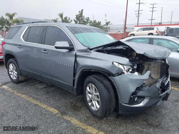 2021 Chevrolet Traverse LT Leather with VIN 1GNERHKWXMJ249859, listed as a IAAI auction lot 41557487 with 49,849 mi miles. Bid and sale history available at carsss.com. Image 19.