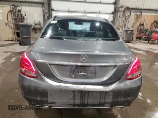 2018 Mercedes-Benz C 300 with VIN 55SWF4KB6JU275257, listed as a Copart auction lot 87821335 with 118,771 mi miles and Salvage Title. Bid and sale history available at DreamBid. Image 6.