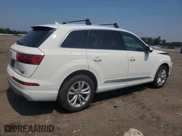 2018 Audi Q7 Premium with VIN WA1AAAF72JD053945, listed as a Copart auction lot 60673375 with 190,963 mi miles and Salvage title. Bid and sale history available at DreamBid. Image 3.