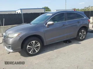 2017 Acura RDX Advance z VIN 5J8TB3H74HL011041, wystawiony jako Copart lot #55409695 z przebiegiem 65 527 mil mil oraz Szkoda całkowita • Salvage title. Historia ofert i sprzedaży dostępna na DreamBid. Obrazek 1.