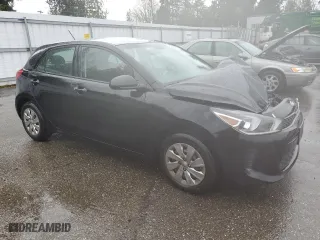 2018 Kia Rio 5-Door LX with VIN 3KPA25AB1JE088741, listed as a Copart auction lot 52599435 with 84,898 mi miles and Clean Title. Bid and sale history available at carsss.com. Image 4.