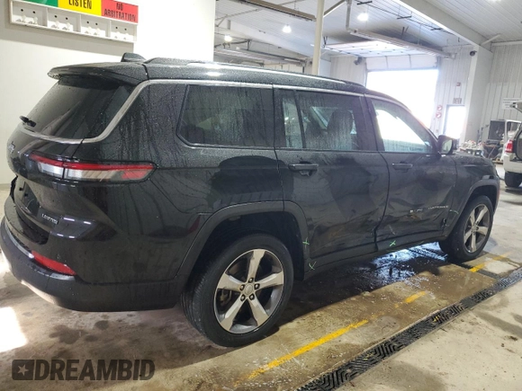 2021 Jeep Grand Cherokee Limited with VIN 1C4RJKBG3M8181001, listed as a Copart auction lot 50042865 with 60,668 mi miles and Salvage Title. Bid and sale history available at DreamBid. Image 3.