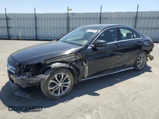 2016 Mercedes-Benz C 300 Luxury with VIN 55SWF4KB8GU137227, listed as a Copart auction lot 57809045 with 125,785 mi miles and Salvage title. Bid and sale history available at DreamBid. Image 1.