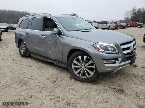 2016 Mercedes-Benz GL with VIN 4JGDF2EE5GA702735, listed as a Copart auction lot 38084844 with 57,791 mi miles. Bid and sale history available at carsss.com. Image 4.
