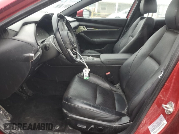 2021 Mazda 3 Premium with VIN JM1BPAML2M1400723, listed as a Copart auction lot 56021445 with 21,694 mi miles and Clean Title. Bid and sale history available at DreamBid. Image 7.