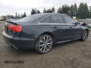 2015 Audi A6 3.0L TDI Premium Plus with VIN WAUFMAFC8FN005784, listed as a Copart auction lot 42483395 with 93,999 mi miles and Salvage Title. Bid and sale history available at carsss.com. Image 3.