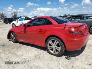 2011 Mercedes-Benz SLK-Class SLK 300 with VIN WDBWK5EA6BF241207, listed as a Copart auction lot 69335134 with 60,535 mi miles and Non Repairable. Bid and sale history available at carsss.com. Image 2.