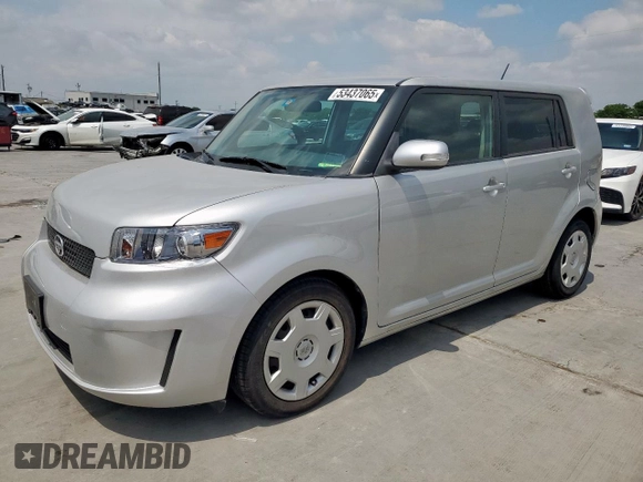 2009 Scion xB with VIN JTLKE50E891076659, listed as a Copart auction lot 53437065 with 153,703 mi miles and Salvage Title. Bid and sale history available at carsss.com. Image 1.