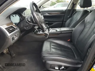 2018 BMW 7 Series 740e xDrive iPerformance with VIN WBA7J2C53JG938434, listed as a Copart auction lot 85508014 with 69,183 mi miles and Salvage Title. Bid and sale history available at carsss.com. Image 7.