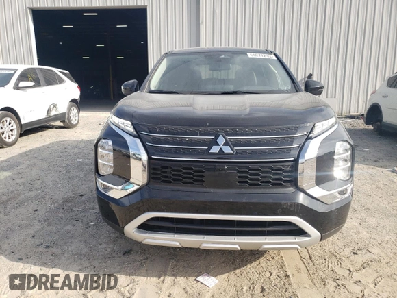 2022 Mitsubishi Outlander SE with VIN JA4J3UA84NZ032776, listed as a Copart auction lot 60277295 with 80,035 mi miles and Salvage title. Bid and sale history available at DreamBid. Image 5.