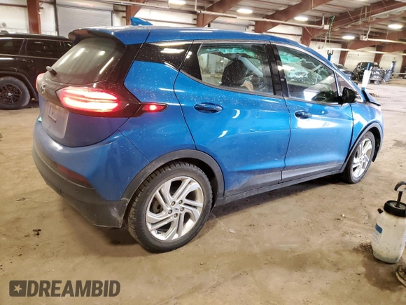 2022 Chevrolet Bolt EV 1LT with VIN 1G1FW6S07N4132299, listed as a Copart auction lot 48195915 with 48,590 mi miles and Non repairable. Bid and sale history available at DreamBid. Image 3.