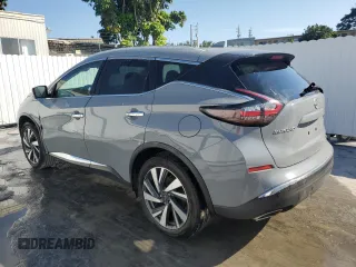 2023 Nissan Murano SL with VIN 5N1AZ2CJ3PC128991, listed as a Copart auction lot 43954785 with 50,533 mi miles and Non Repairable. Bid and sale history available at DreamBid. Image 2.