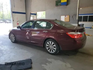2013 Honda Accord Sdn EX-L with VIN 1HGCR2F8XDA176681, listed as a Copart auction lot 54115705 with 219,518 mi miles and Salvage Title. Bid and sale history available at carsss.com. Image 2.