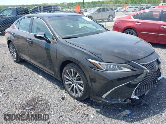 2019 Lexus ES 350 with VIN 58ABZ1B12KU038078, listed as a IAAI auction lot 42143836 with 50,741 mi miles and . Bid and sale history available at DreamBid. Image 1.