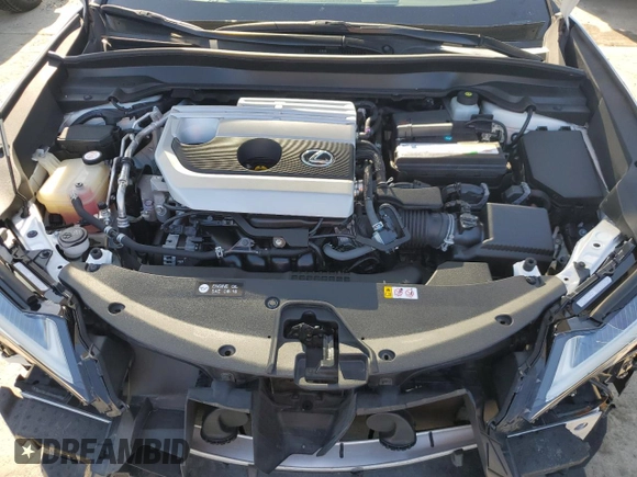 2019 Lexus UX with VIN JTHY3JBH3K2002849, listed as a Copart auction lot 52807475 with 54,593 mi miles and Salvage Title. Bid and sale history available at carsss.com. Image 12.