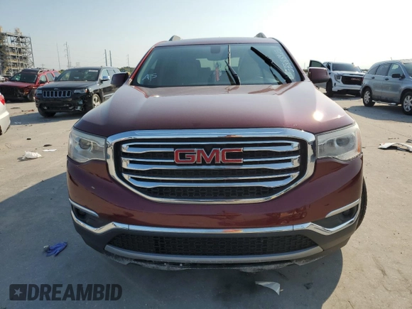 2017 GMC Acadia SLT with VIN 1GKKNMLS8HZ217631, listed as a Copart auction lot 58888925 with Not provided miles and Salvage title. Bid and sale history available at DreamBid. Image 5.