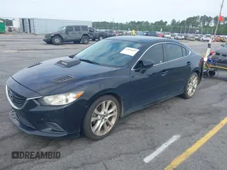 2015 Mazda 6 i Touring with VIN JM1GJ1V50F1194196, listed as a IAAI auction lot 42053615 with 173,724 mi miles. Bid and sale history available at carsss.com. Image 2.