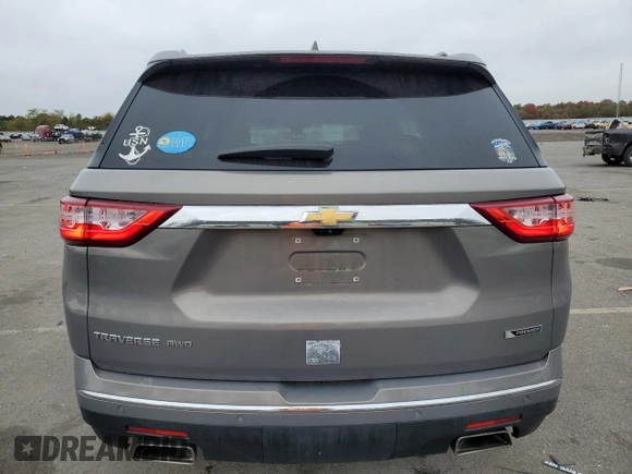 2018 Chevrolet Traverse Premier with VIN 1GNEVJKW4JJ207735, listed as a Copart auction lot 75886684 with 49,821 mi miles and Salvage Title. Bid and sale history available at carsss.com. Image 6.
