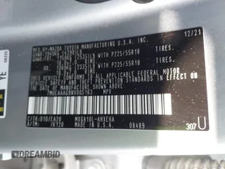 2022 Toyota Corolla Cross XLE с VIN 7MUEAAAG9NV005163, выставлен на аукционе IAAI как лот 41739906 с пробегом 55 424 миль миль и . История ставок и продаж доступна на DreamBid. Изображение 9.