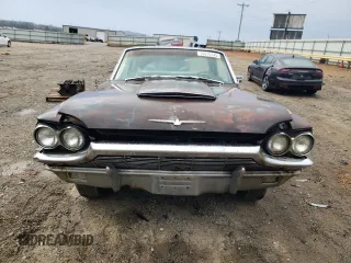 1965 Ford Thunderbird with VIN 5Y83Z115832, listed as a Copart auction lot 50210145 with 25,612 mi miles and Clean Title. Bid and sale history available at DreamBid. Image 5.