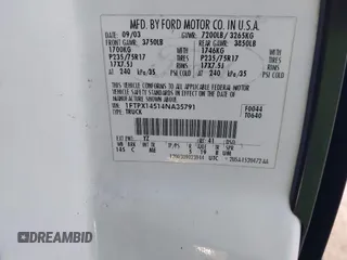 2004 Ford F-150 XLT с VIN 1FTPX14514NA35791, выставлен на аукционе IAAI как лот 42554537 с пробегом Не указан миль и . История ставок и продаж доступна на DreamBid. Изображение 9.