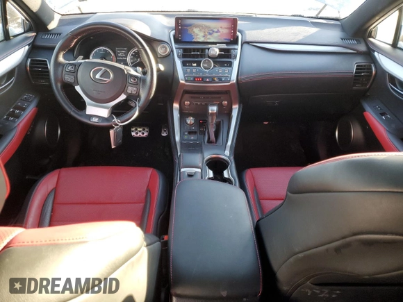 2020 Lexus NX with VIN JTJSARDZ7L2230210, listed as a Copart auction lot 42704995 with 95,227 mi miles and Salvage Title. Bid and sale history available at carsss.com. Image 8.