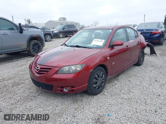 2006 Mazda 3 s with VIN JM1BK324961534203, listed as a IAAI auction lot 41998228 with 124,553 mi miles and . Bid and sale history available at DreamBid. Image 22.