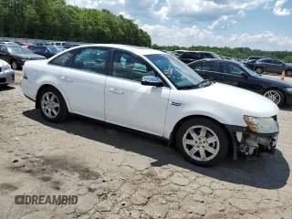2008 Ford Taurus Limited with VIN 1FAHP25W68G160772, listed as a Copart auction lot 62863934 with 195,686 mi miles and Salvage Title. Bid and sale history available at carsss.com. Image 4.