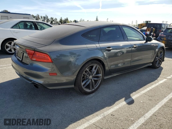 2015 Audi A7 Prestige with VIN WAU2GAFC9FN007341, listed as a Copart auction lot 84932524 with 62,672 mi miles and Salvage title. Bid and sale history available at DreamBid. Image 3.