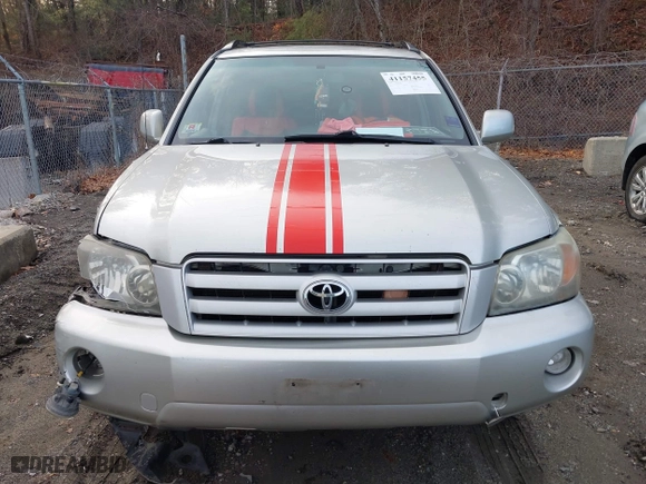 2004 Toyota Highlander with VIN JTEEP21A640060919, listed as a IAAI auction lot 41157455 with 126,227 mi miles. Bid and sale history available at carsss.com. Image 12.