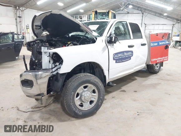 2024 Ram 2500 Tradesman with VIN 3C6UR5HJ2RG138348, listed as a IAAI auction lot 41922691 with Not provided miles and . Bid and sale history available at DreamBid. Image 2.