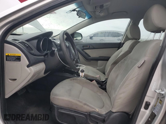2012 Kia Forte EX with VIN KNAFU4A21C5516412, listed as a Copart auction lot 72630114 with 303,809 mi miles and Salvage Title. Bid and sale history available at carsss.com. Image 7.