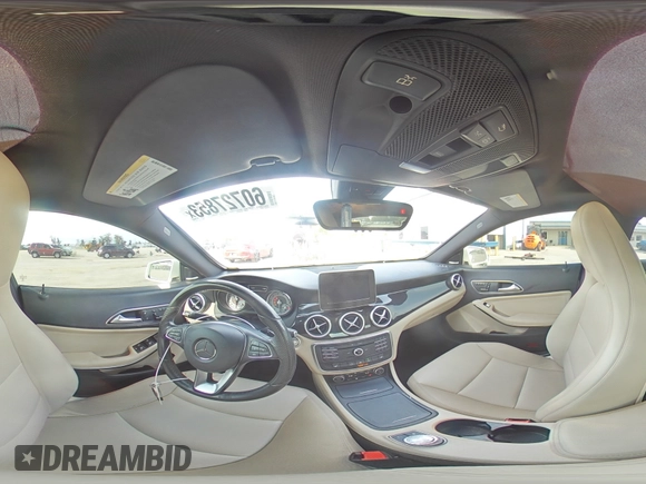 2015 Mercedes-Benz CLA 250 with VIN WDDSJ4EB7FN183180, listed as a Copart auction lot 60727853 with 98,583 mi miles and . Bid and sale history available at DreamBid. Image 13.