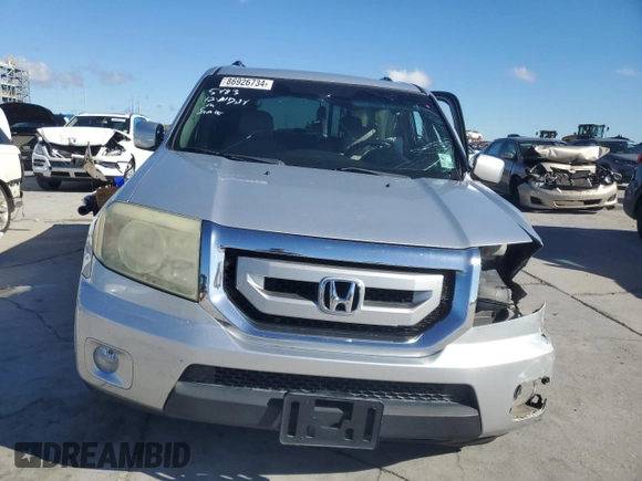 2011 Honda Pilot EX-L with VIN 5FNYF3H6XBB035483, listed as a Copart auction lot 86926734 with Not Provided miles and Salvage Title. Bid and sale history available at carsss.com. Image 5.