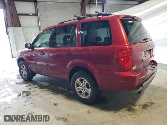 2003 Honda Pilot EX z VIN 2HKYF18693H614665, wystawiony jako Copart lot #57053175 z przebiegiem 291 627 mil mil oraz Czysty tytuł • Clean title. Historia ofert i sprzedaży dostępna na DreamBid. Obrazek 2.